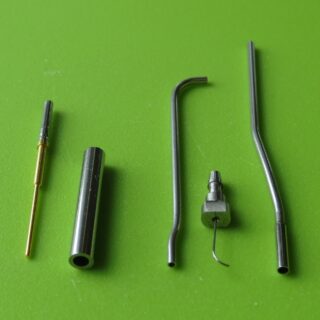 Laser cut stainless steel micro tube